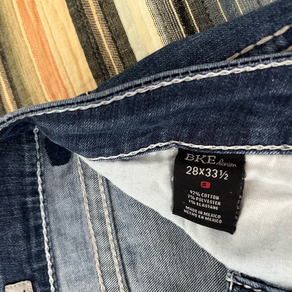 BKE Stella Dark Blue Jeans - Picture 4 of 5